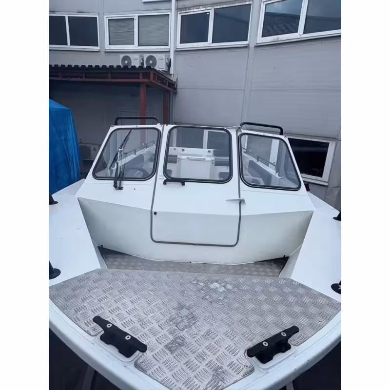 Лодка алюминиевая NorthSilver Pro 675 Jet в комплекте со стационарным мотором Mercury Optimax Sport Jet