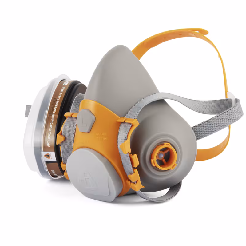 Респиратор Jeta Safety J-SET 6500 размер L: полумаска, фильтры А1, предфильтры P2, держатели