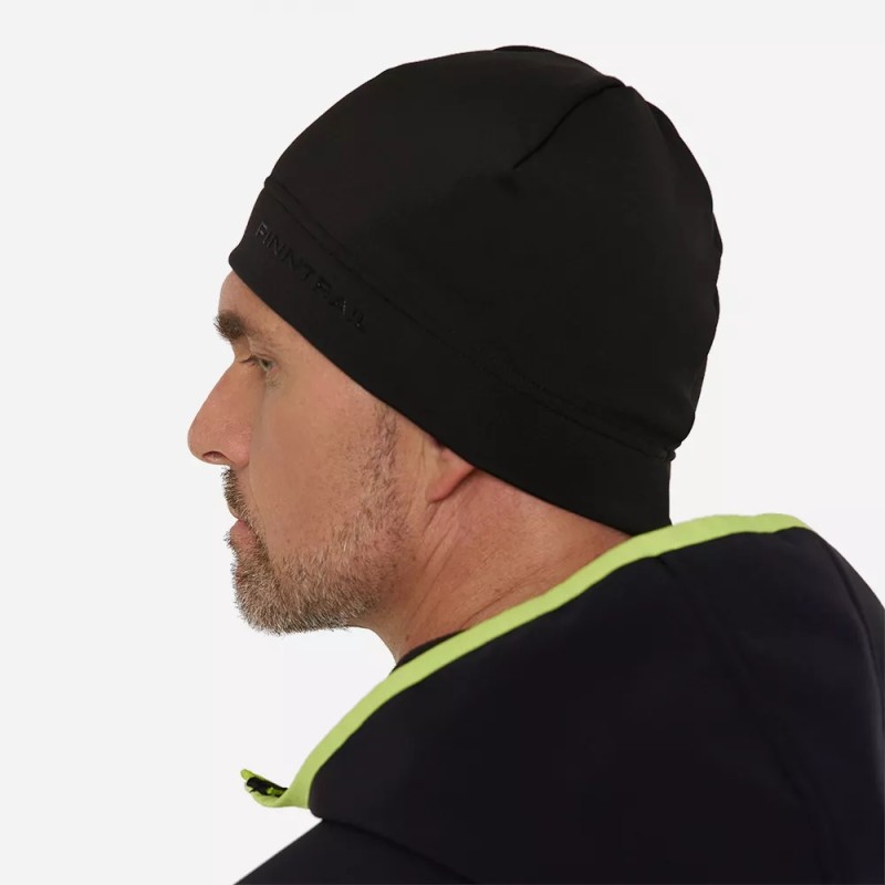 Шапка Finntrail Venom 9718 Graphite, ткань Софтшелл, черный, размер M-L