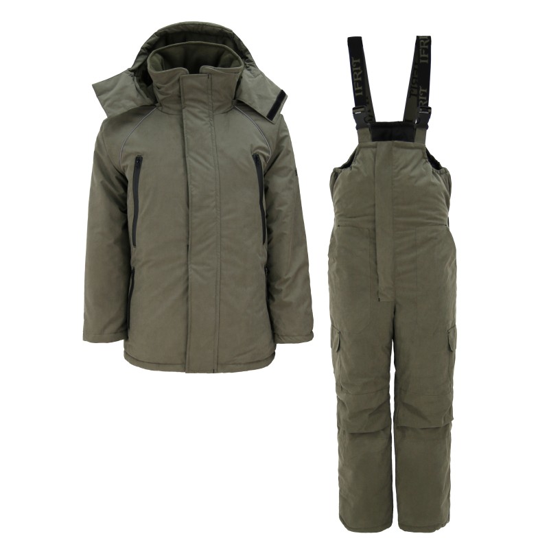 Костюм мужской Элементаль Ifrit Nerub, Токио, оливковый, размер 60-62,  182-188 см