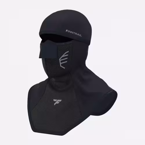Подшлемник-балаклава Finntrail Raven 9725 Black, черный, размер универсальный