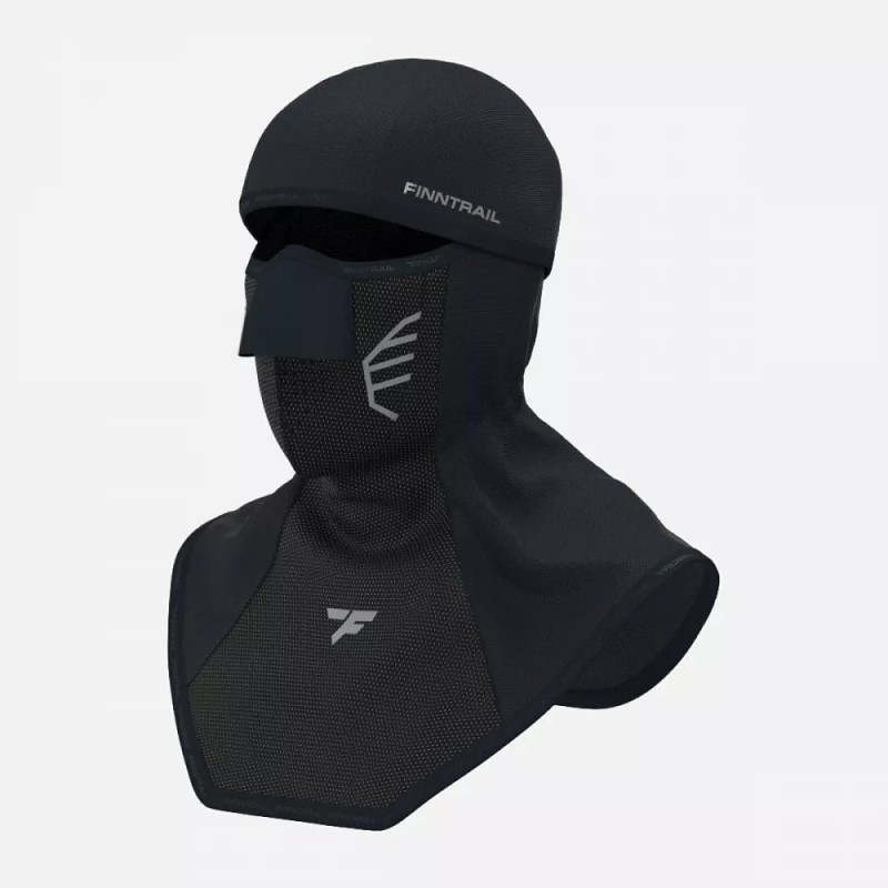 Подшлемник-балаклава Finntrail Raven 9725 Black, черный, размер универсальный