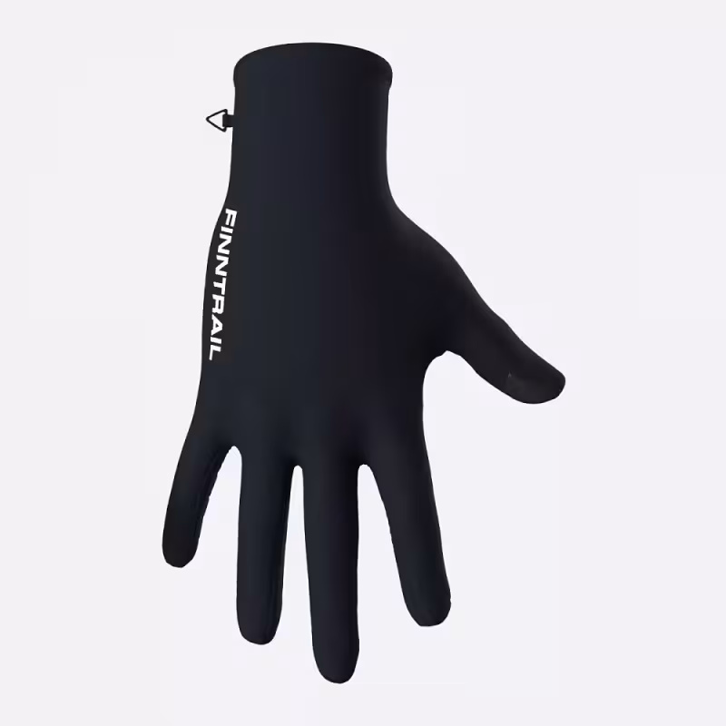 Перчатки для поддевки Finntrail Liner 2703 Black, полиэстер, черный, размер XL