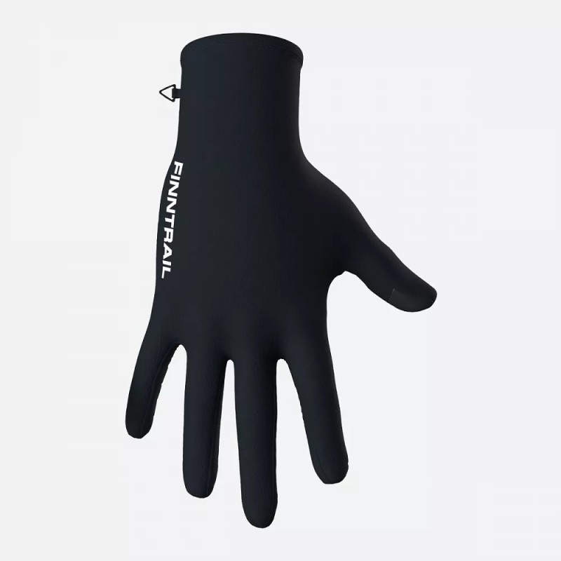 Перчатки для поддевки Finntrail Liner 2703 Black, полиэстер, черный, размер XL