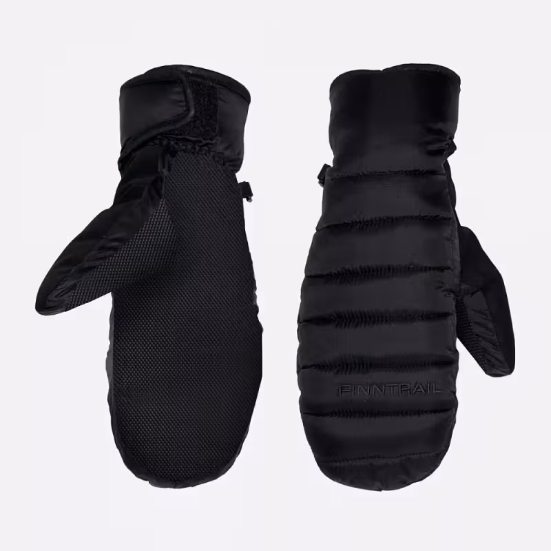 Рукавицы Finntrail Master 2943 Graphite, мембрана Hipora, черный, размер L