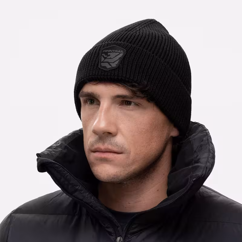 Шапка Finntrail Street 9720 Graphite, черный, размер XL-XXL