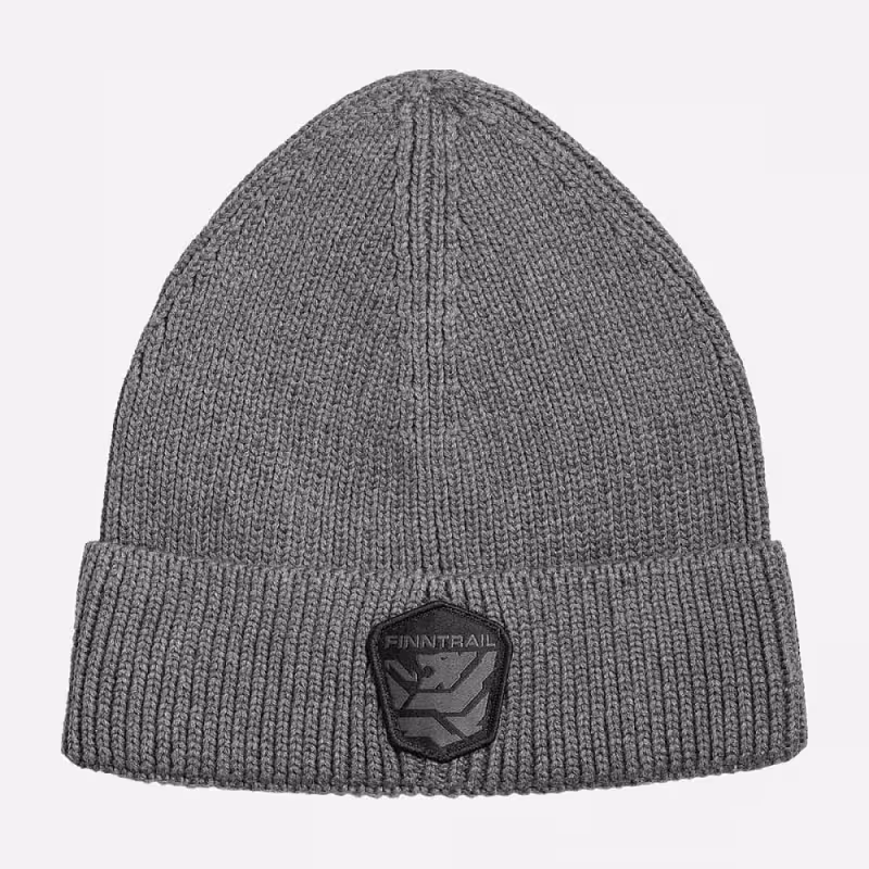 Шапка Finntrail Street 9720 Graphite MiddleGrey, серый, размер M-L