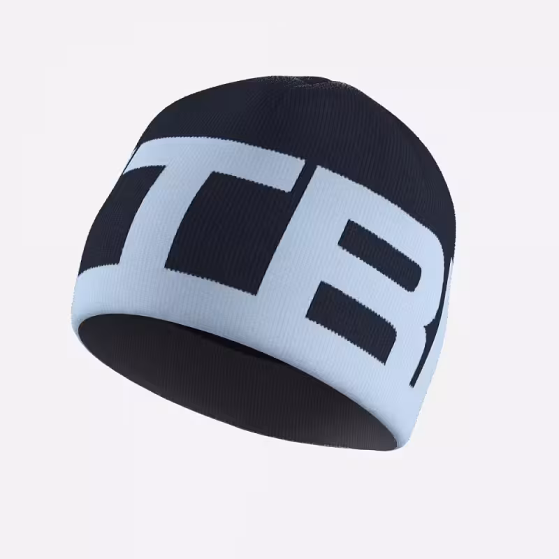 Шапка Finntrail Daily 9727 GraphiteBlue, акрил, черный/синий, размер XL-XXL