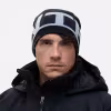 Шапка Finntrail Daily 9727 GraphiteBlue, акрил, черный/синий, размер XL/XXL