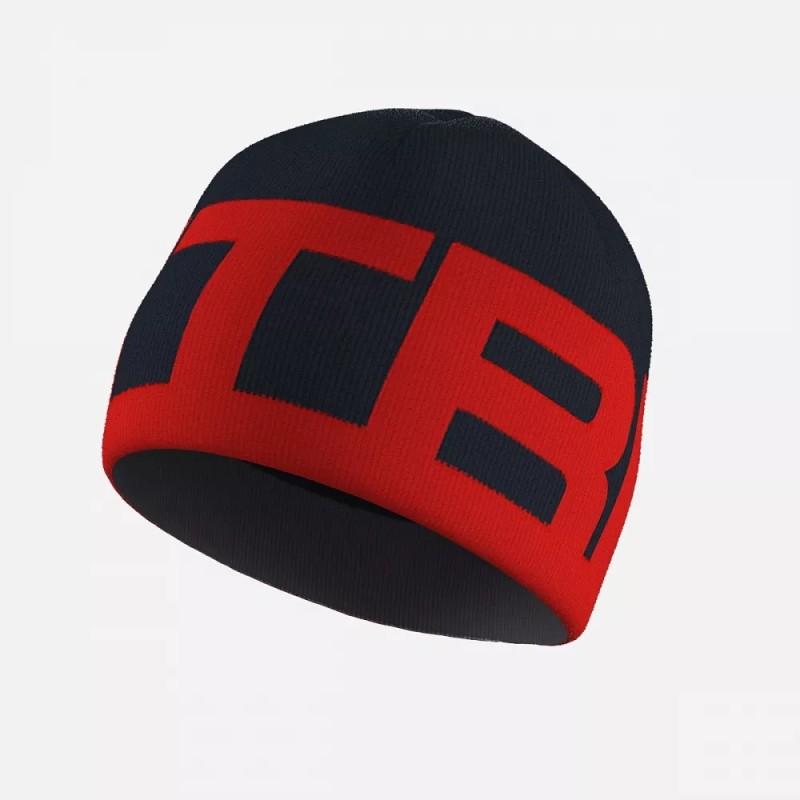 Шапка Finntrail Daily 9727 GraphiteRed, акрил, черный/красный, размер XL-XXL