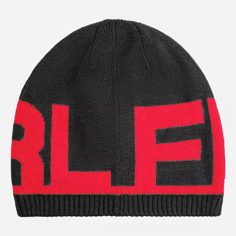 Шапка Finntrail Daily 9727 GraphiteRed, акрил, черный/красный, размер XL-XXL