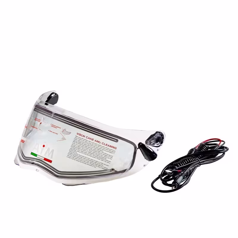 Визор с подогревом для мотошлема AiM JK906, прозрачный