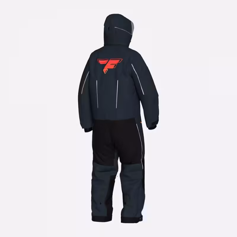 Комбинезон мужской Finntrail Blizzard 3856 Graphite, мембрана Toray, черный, 48-50 (M), 170-180 см