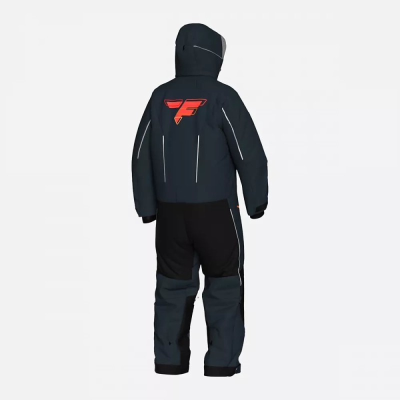 Комбинезон мужской Finntrail Blizzard 3856 Graphite, мембрана Toray, черный, 54-56 (XL), 180-190 см