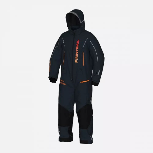 Комбинезон мужской Finntrail Blizzard 3856 Graphite, мембрана Toray, черный, 58-60 (XXL), 185-195 см