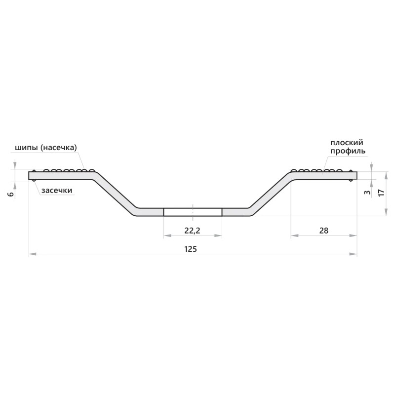 Диск по дереву для фигурной резки Belmash RD149A 125х22.2 мм, 4Tх30