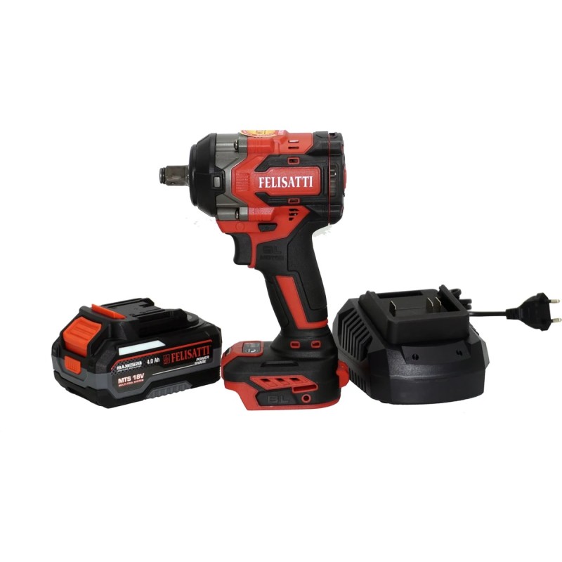 Гайковерт аккумуляторный ударный Felisatti FT15838 (с двумя АКБ)