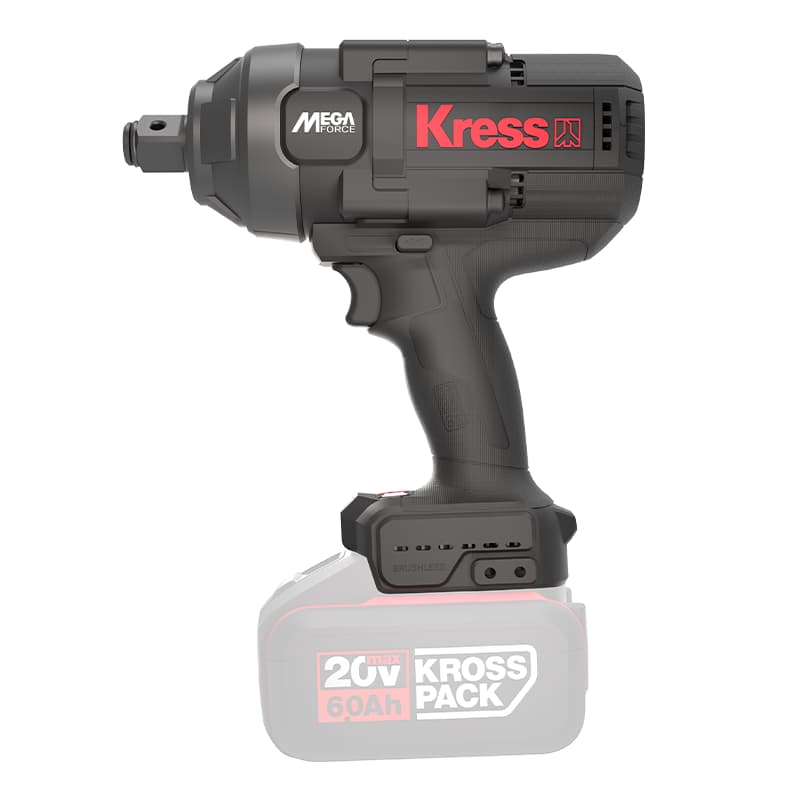 Гайковерт аккумуляторный ударный Kress BL KUB35.91