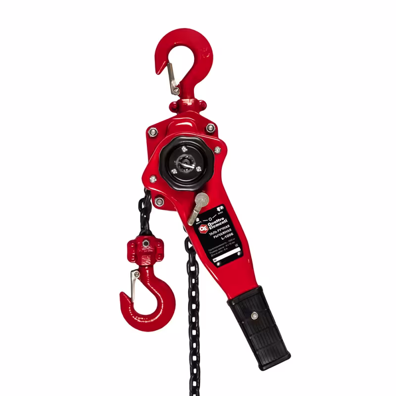 Таль рычажная цепная Quattro Elementi L-1006, 1 т, 6 м