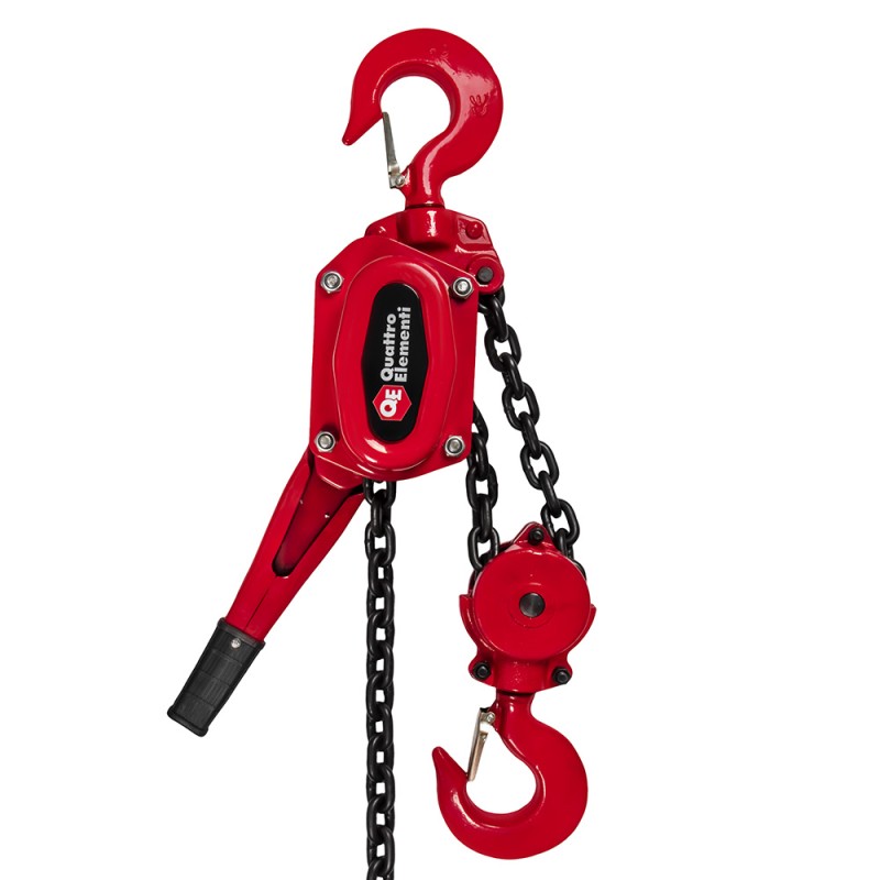 Таль рычажная цепная Quattro Elementi L-6006, 6 т, 6 м