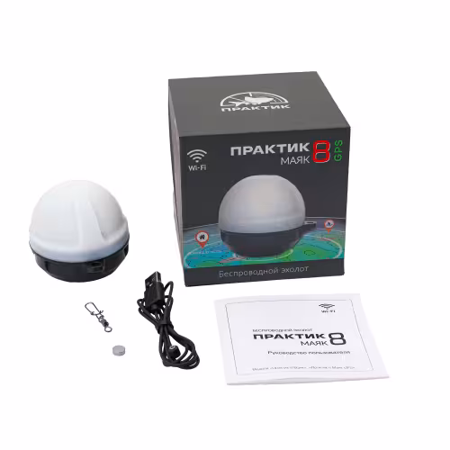 Эхолот портативный Практик 8 Маяк GPS