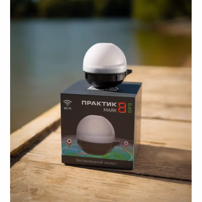 Эхолот портативный Практик 8 Маяк GPS