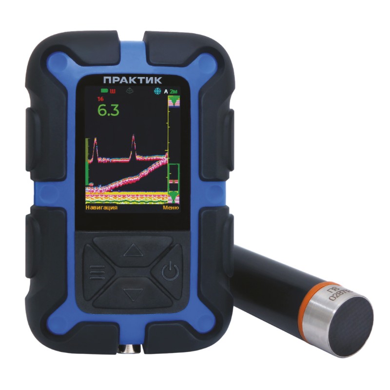 Эхолот портативный Практик 8 PRO Wi-Fi DUO со структурным датчиком