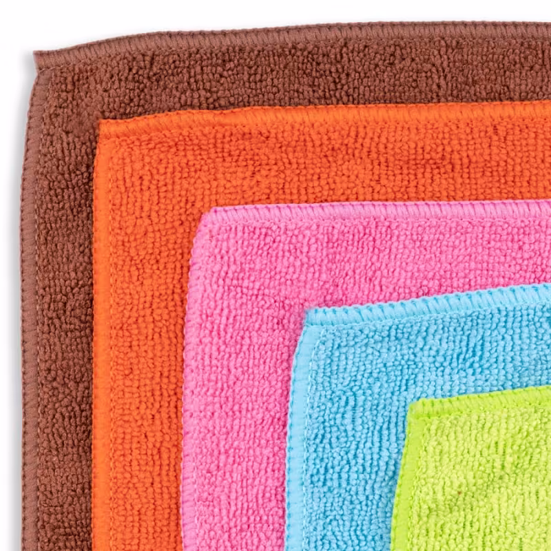 Набор салфеток из микрофибры AVS A78285S, 30х30 см, 10 шт