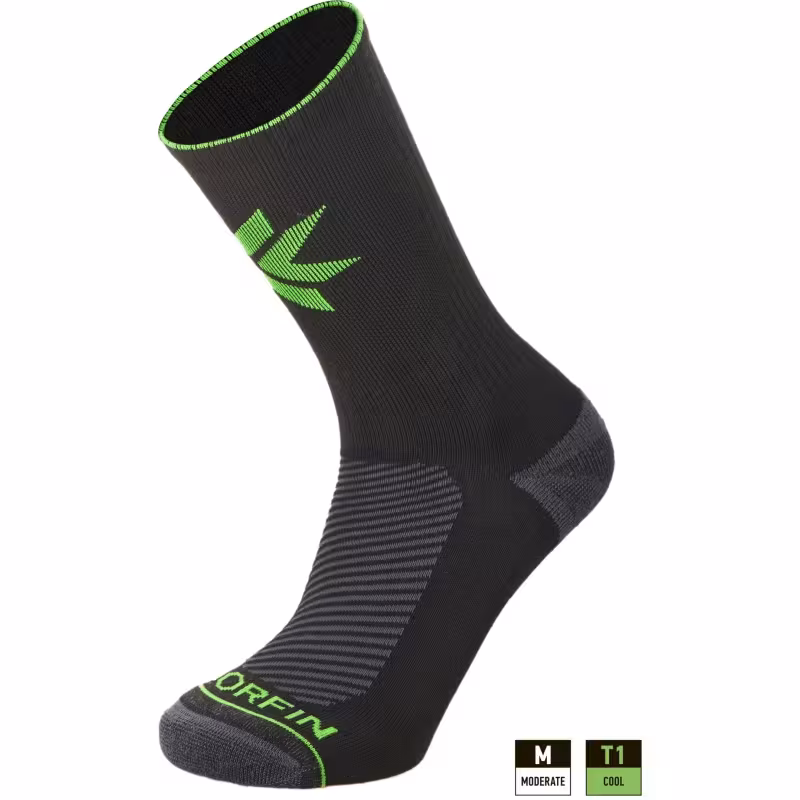 Термоноски Norfin T1M Element Hiking Coolmax Grew, черный, размер 42-44