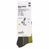 Термоноски Norfin T2A Balance Niking Grew, серый/желтый, размер 42-44