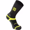 Термоноски Norfin T2P Balance Warm Crew, черный/желтый, размер 39-41