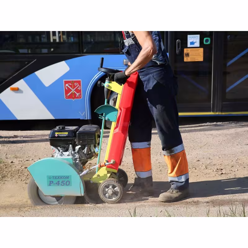 Резчик швов бензиновый Техком Р-450C Лидер