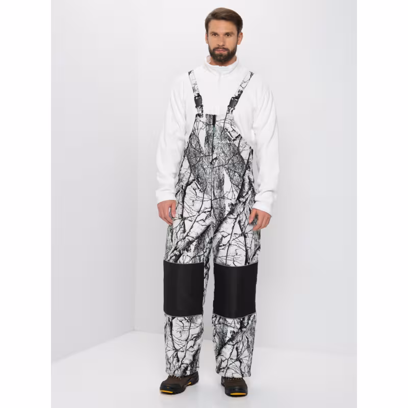 Костюм мужской Huntsman (Восток) Альтаир, Alova, Белый лес (ветки), размер 44-46, 182-188 см