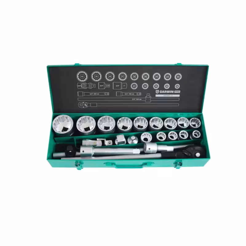 Набор торцевых головок Garwin 3/4