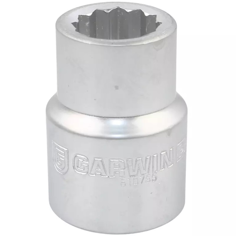 Головка торцевая низкая Garwin 610755-19, 12-гранная, 19 мм, 3/4