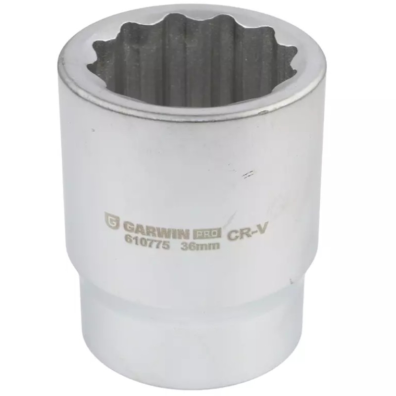 Головка торцевая низкая Garwin 610775-36, 12-гранная, 36 мм, 1