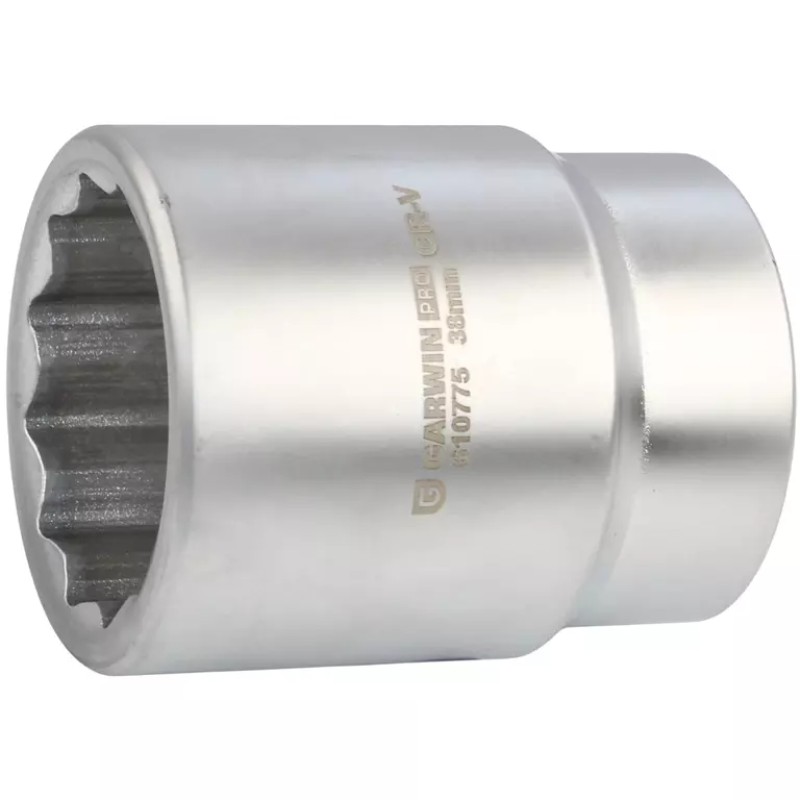 Головка торцевая низкая Garwin 610775-38, 12-гранная, 38 мм, 1