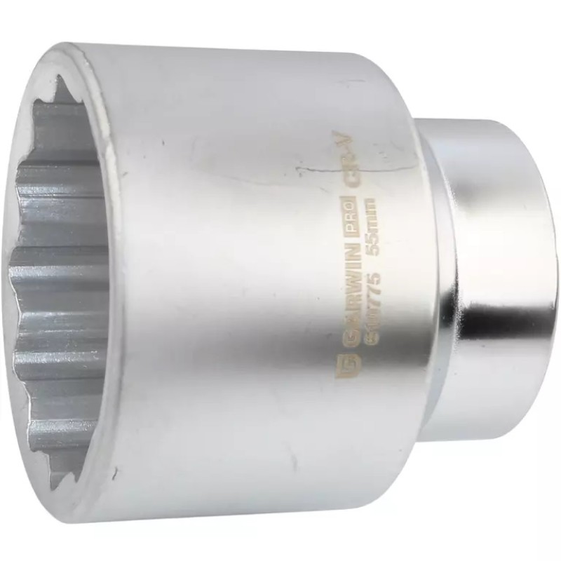Головка торцевая Garwin Pro 610775-55, 12-гранная, 55 мм, 1
