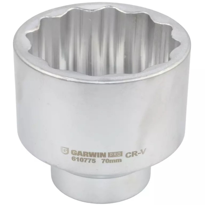 Головка торцевая Garwin Pro 610775-70, 12-гранная, 70 мм, 1