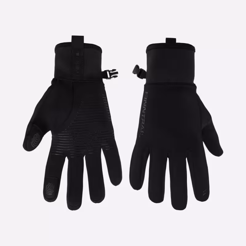 Перчатки Finntrail Venom 2706 Graphite, Softshell (Софтшелл), черный, размер M