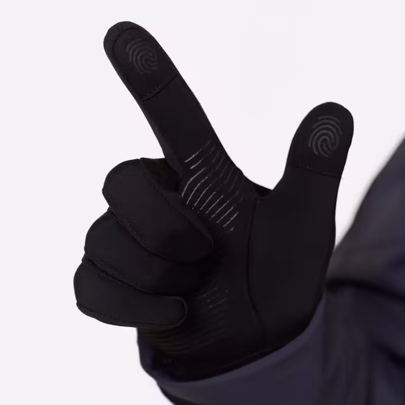 Перчатки Finntrail Venom 2706 Graphite, Softshell (Софтшелл), черный, размер M