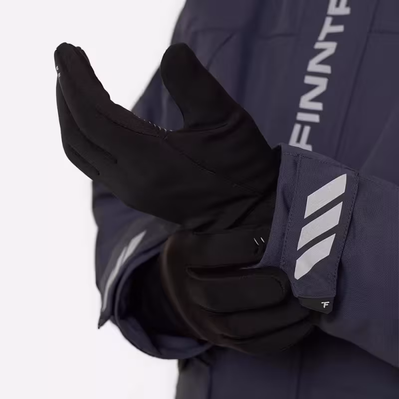 Перчатки Finntrail Venom 2706 Graphite, Softshell (Софтшелл), черный, размер M