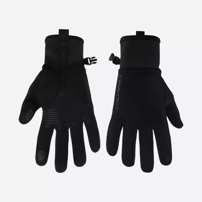 Перчатки Finntrail Venom 2706 Graphite, Softshell (Софтшелл), черный, размер L