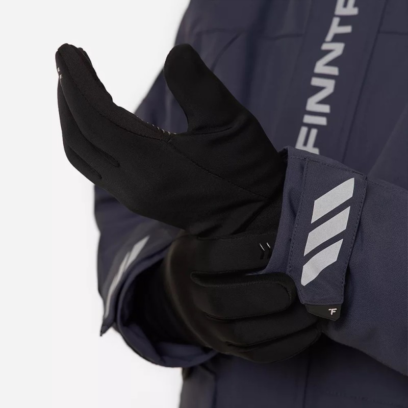 Перчатки Finntrail Venom 2706 Graphite, Softshell (Софтшелл), черный, размер L