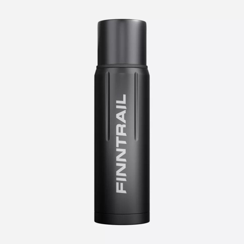 Термос Finntrail Bullet 1007 Graphite, 1,3 л, черный