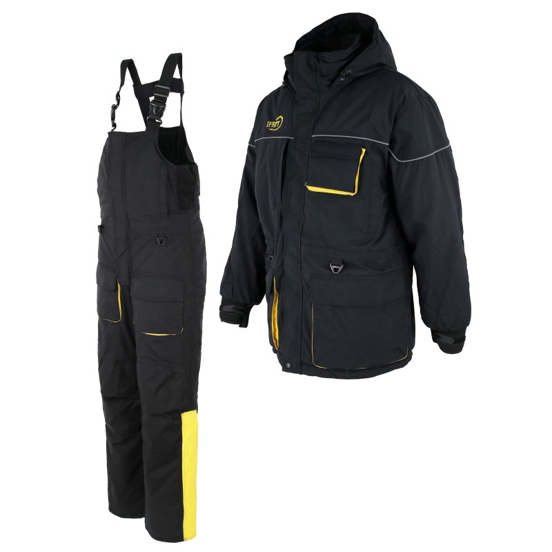 Костюм мужской Элементаль Ifrit Manticore, Таслан, черный, размер 56-58, 170-176 см