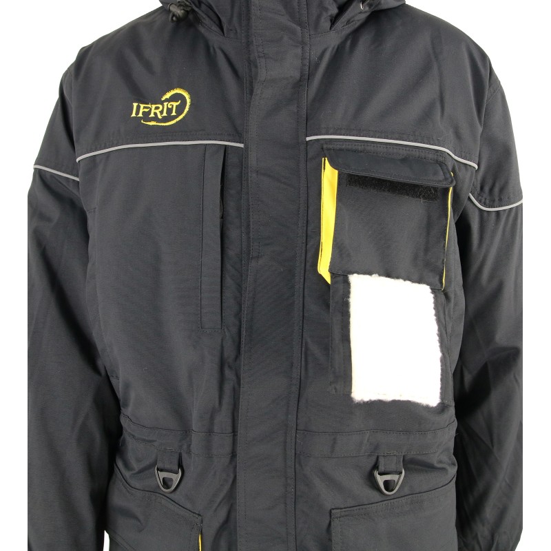 Костюм мужской Элементаль Ifrit Manticore, Таслан, черный, размер 56-58, 182-188 см