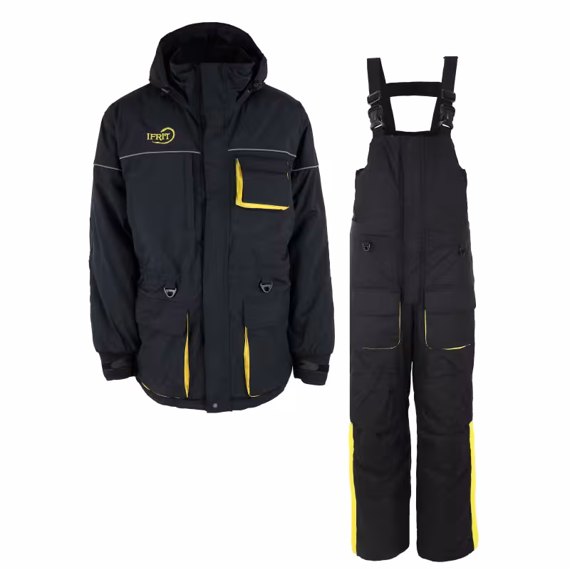 Костюм мужской Элементаль Ifrit Manticore, Таслан, черный, размер 60-62, 182-188 см