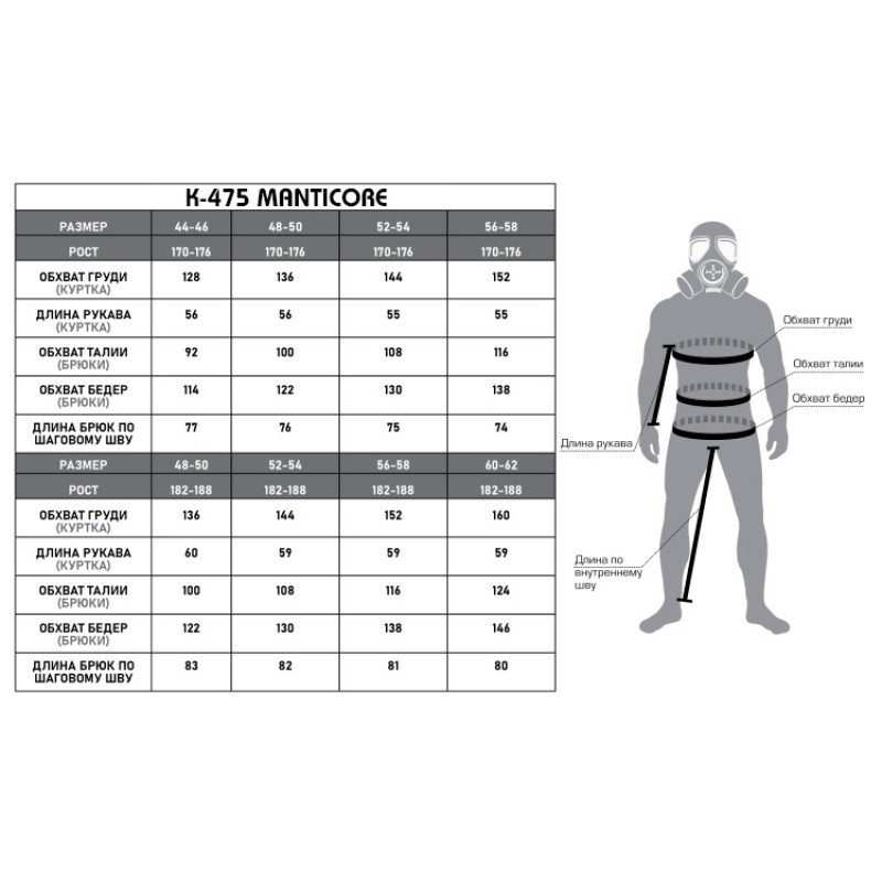 Костюм мужской Элементаль Ifrit Manticore, Таслан, черный, размер 60-62, 182-188 см