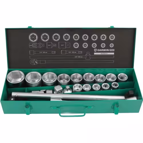 Набор торцевых головок Garwin 643565-6 3/4